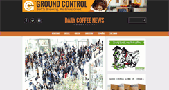 Desktop Screenshot of dailycoffeenews.com